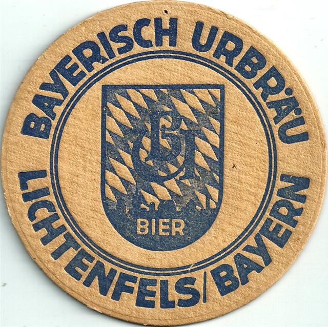 lichtenfels lif-by bayerisch 1a (rund215-doppelrahmen-blau)